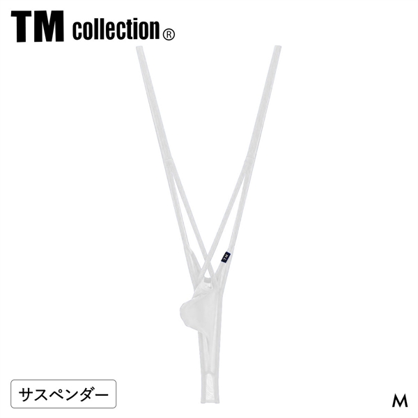 ティーエム コレクション STRIKESKIN x WET FRONT CROSS Suspender TB Tバック メンズ TM COLLECTION 日本製