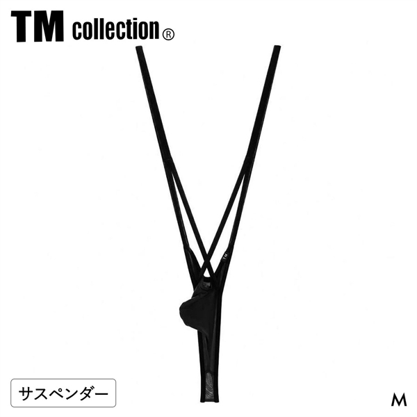 ティーエム コレクション STRIKESKIN x WET FRONT CROSS Suspender TB Tバック メンズ TM COLLECTION 日本製