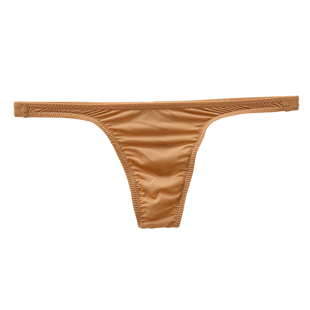 ユニセックス uniSeX STRIKESKIN ハギ無し スーパーフィット Tバック ビキニ M L LL 定番 ユニセックス 男女兼用 ジェンダーレス(BE-ベージュ-M)