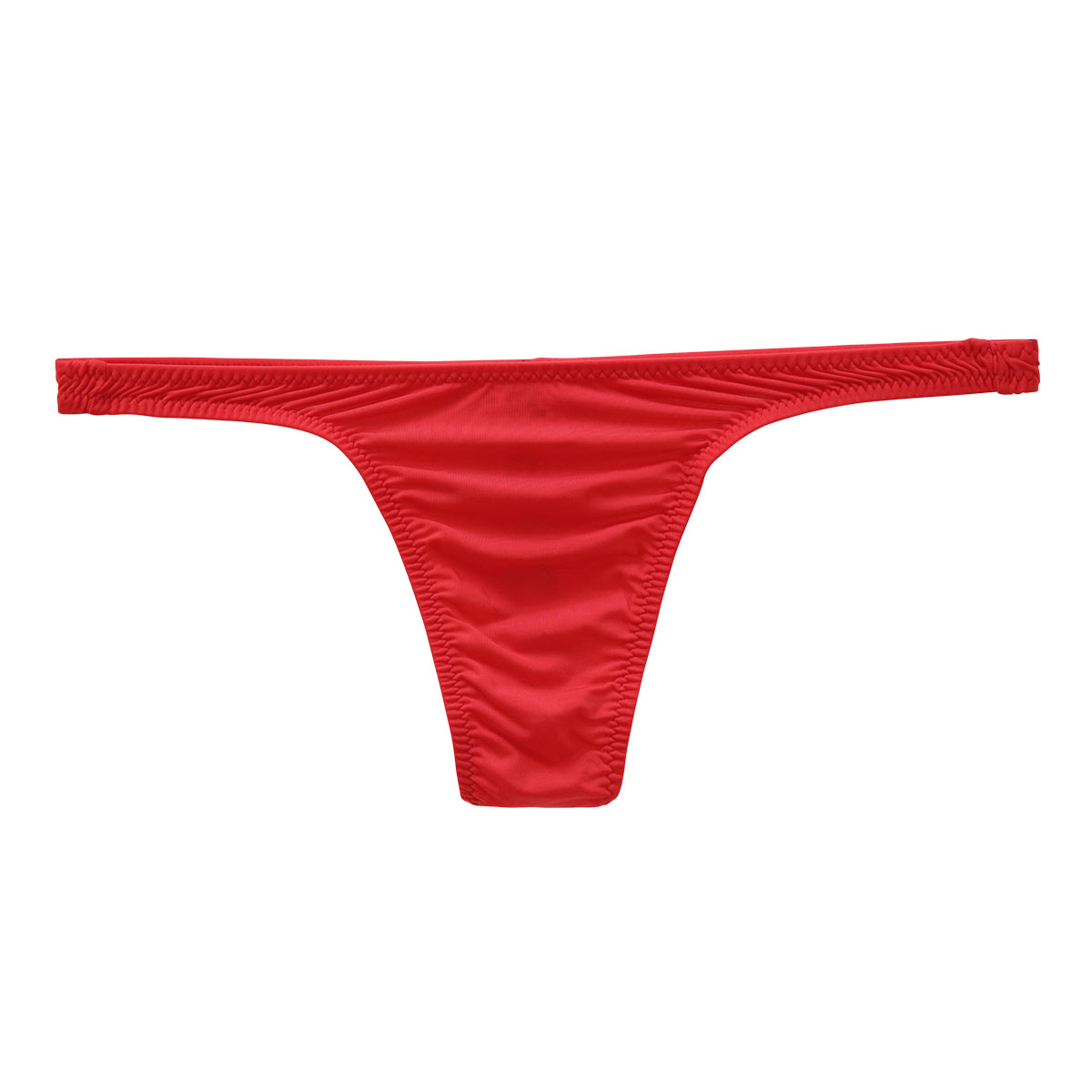 ユニセックス uniSeX STRIKESKIN ハギ無し スーパーフィット Tバック ビキニ M L LL 定番 ユニセックス 男女兼用 ジェンダーレス(RE-レッド-M)