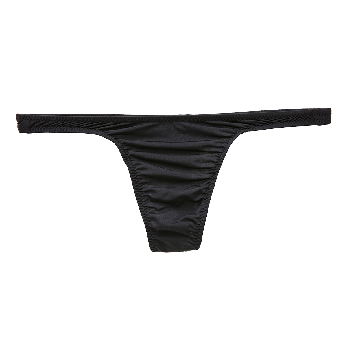 ユニセックス uniSeX STRIKESKIN ハギ無し スーパーフィット Tバック ビキニ M L LL 定番 ユニセックス 男女兼用 ジェンダーレス(BK-ブラック-M)