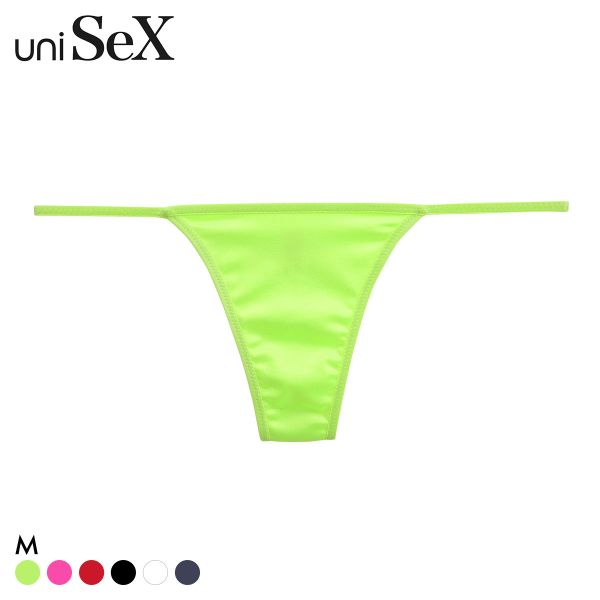 ユニセックス uniSeX WET micro trim Tバック NEON ジェンダーレス ユニセックス 男女兼用 TMコレクション