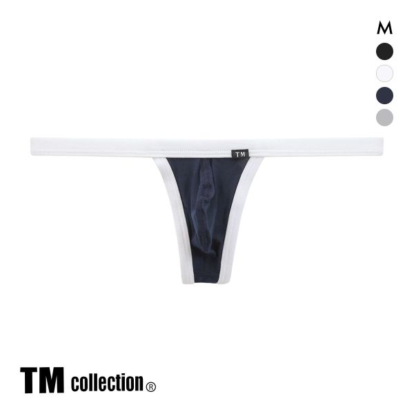 ティーエム コレクション Lyocell Power binding Sporty BIKINI Tバック M メンズ ビキニ ブリーフ セクシー 前閉じ