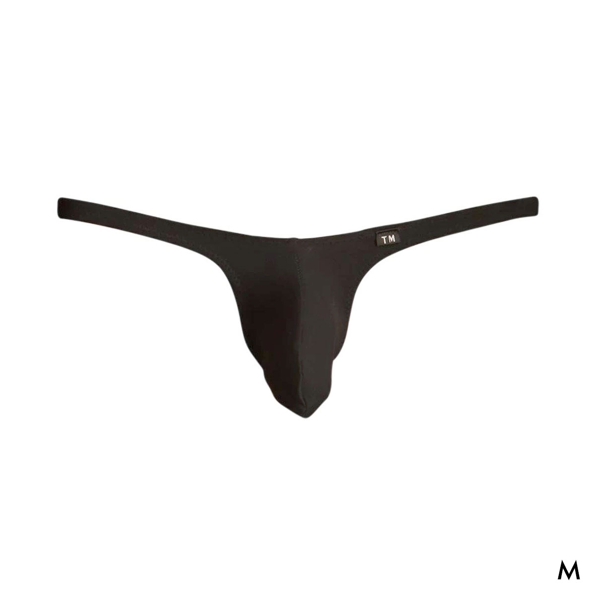 ティーエム コレクション コットンベア天 Bulge style TB Tバック ビキニ メンズ TM collection 日本製(BK-ブラック-M)