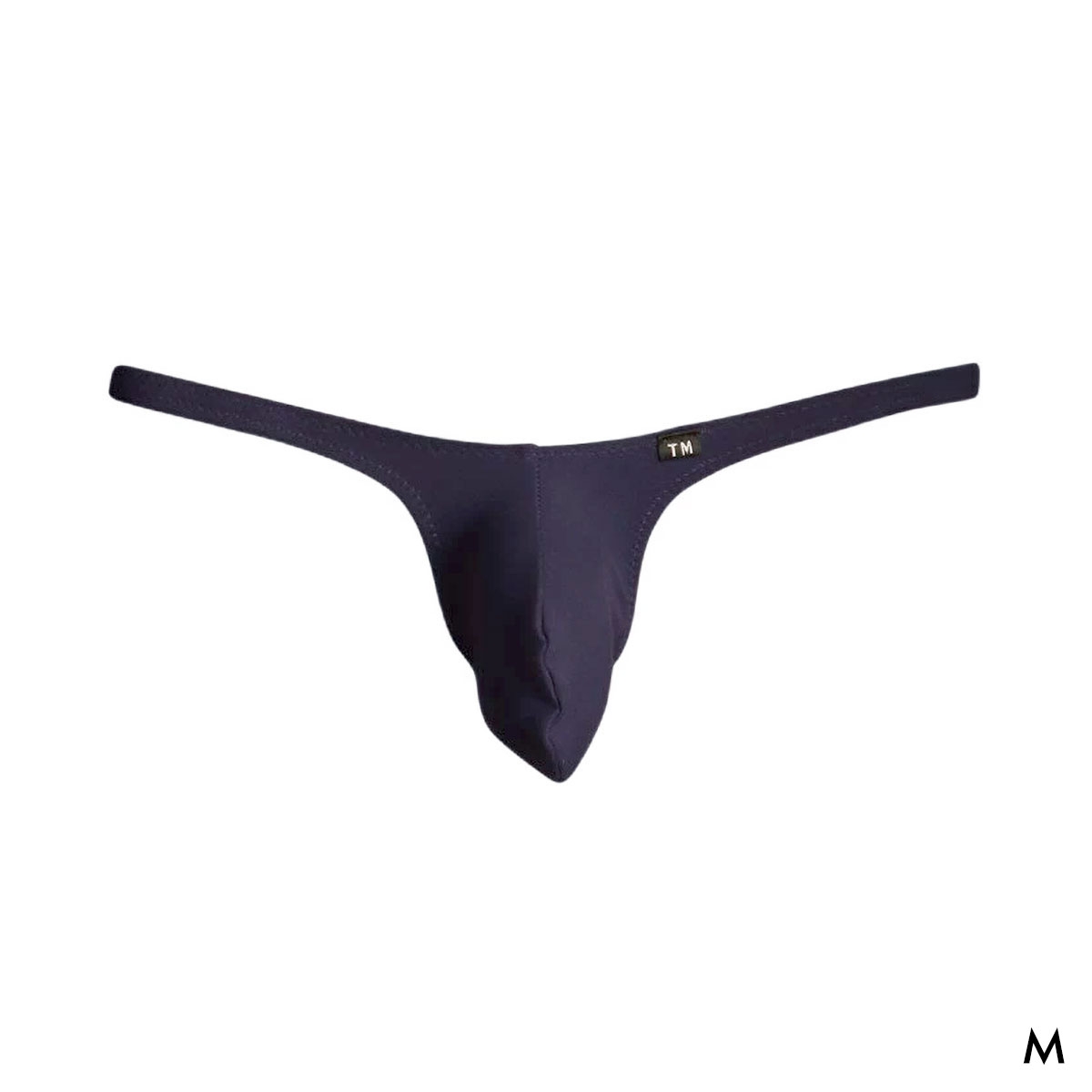 ティーエム コレクション コットンベア天 Bulge style TB Tバック ビキニ メンズ TM collection 日本製(NV-ネイビー-M)