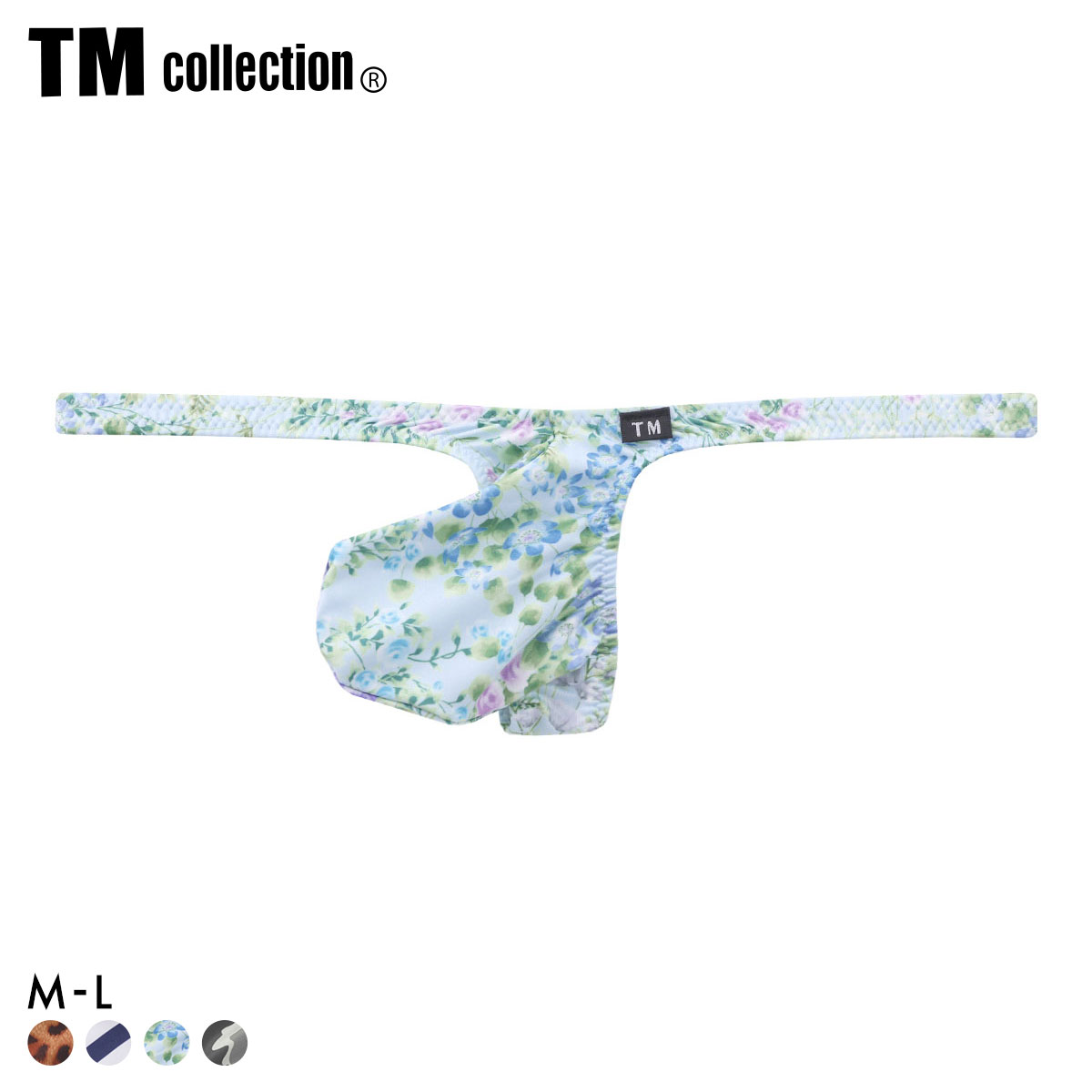 ティーエム コレクション Variety of patterns strong bulge TB Tバック メンズ TM collection(FLO-花-M)