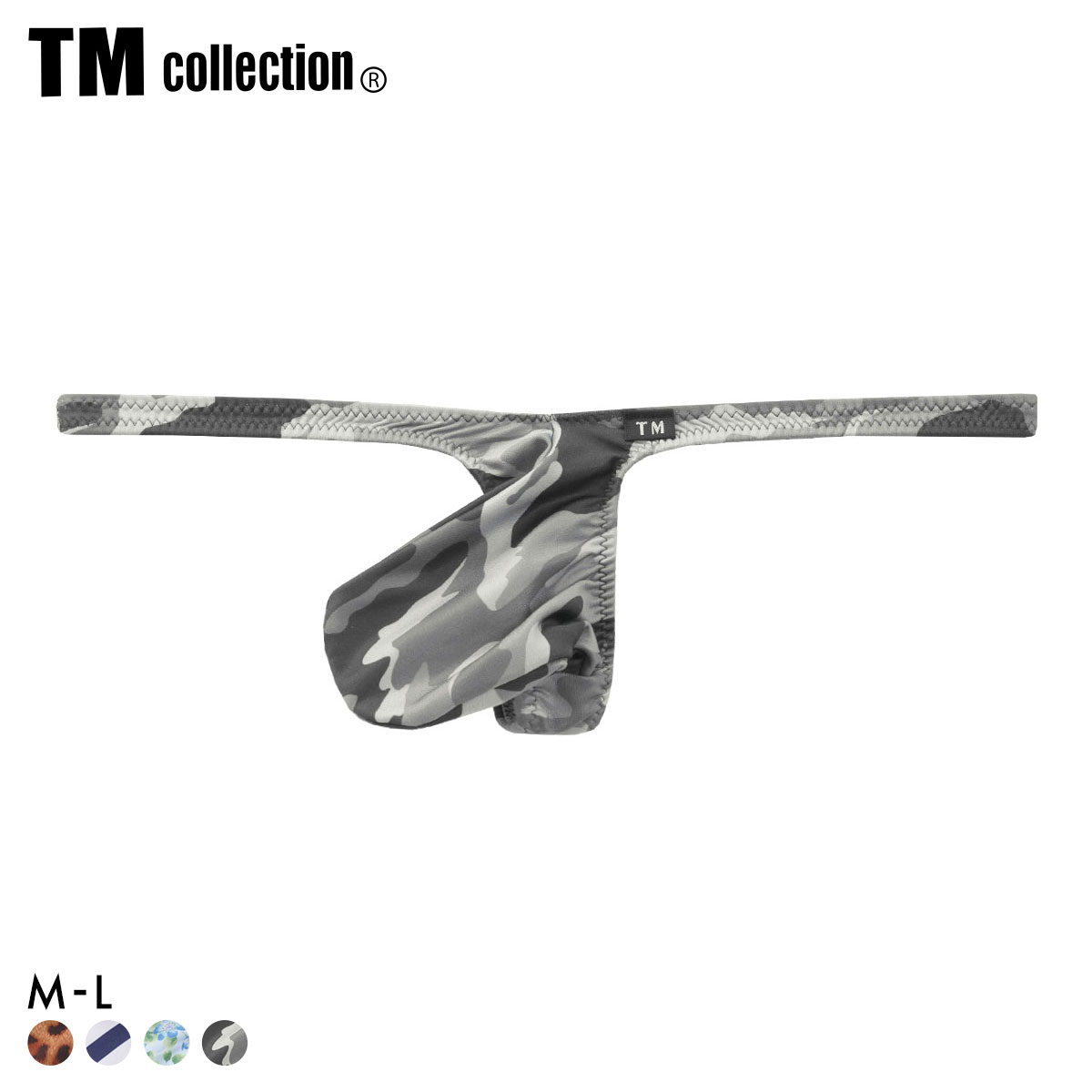 ティーエム コレクション Variety of patterns strong bulge TB Tバック メンズ TM collection(CF-迷彩-M)