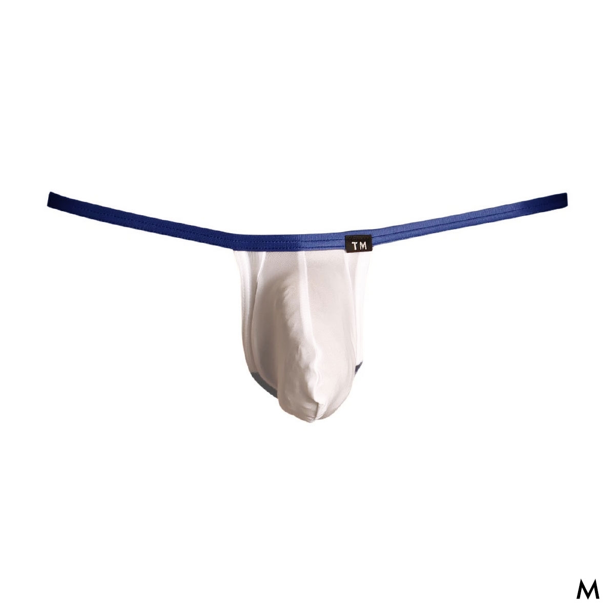 ティーエム コレクション UMS Bicolor Sporty Bikini ハーフバック ビキニ メンズ TM collection(WH-ホワイト-M)