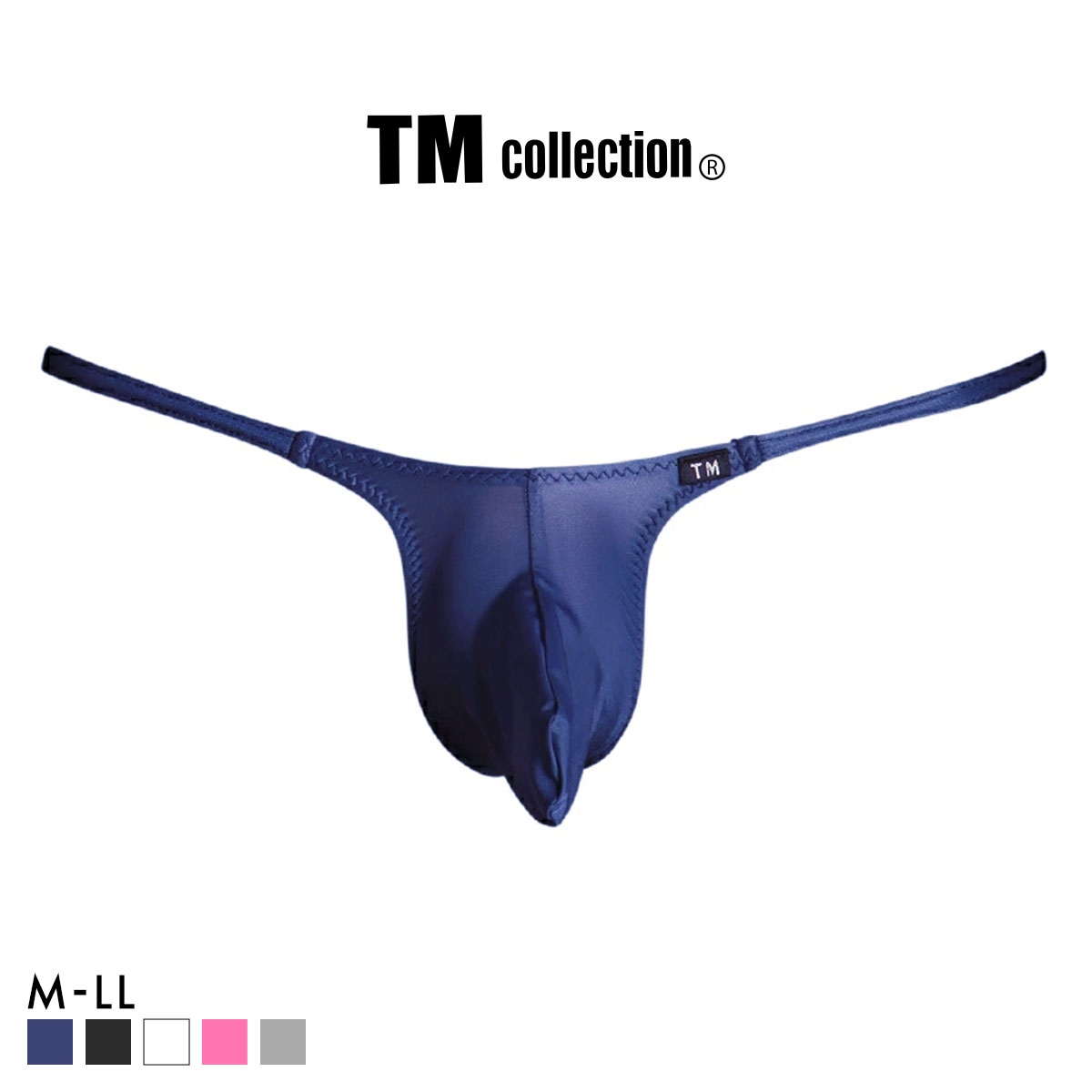 ティーエム コレクション UMS side string sharp TB Tバック ビキニ メンズ TM collection(NV-ネイビー-M)