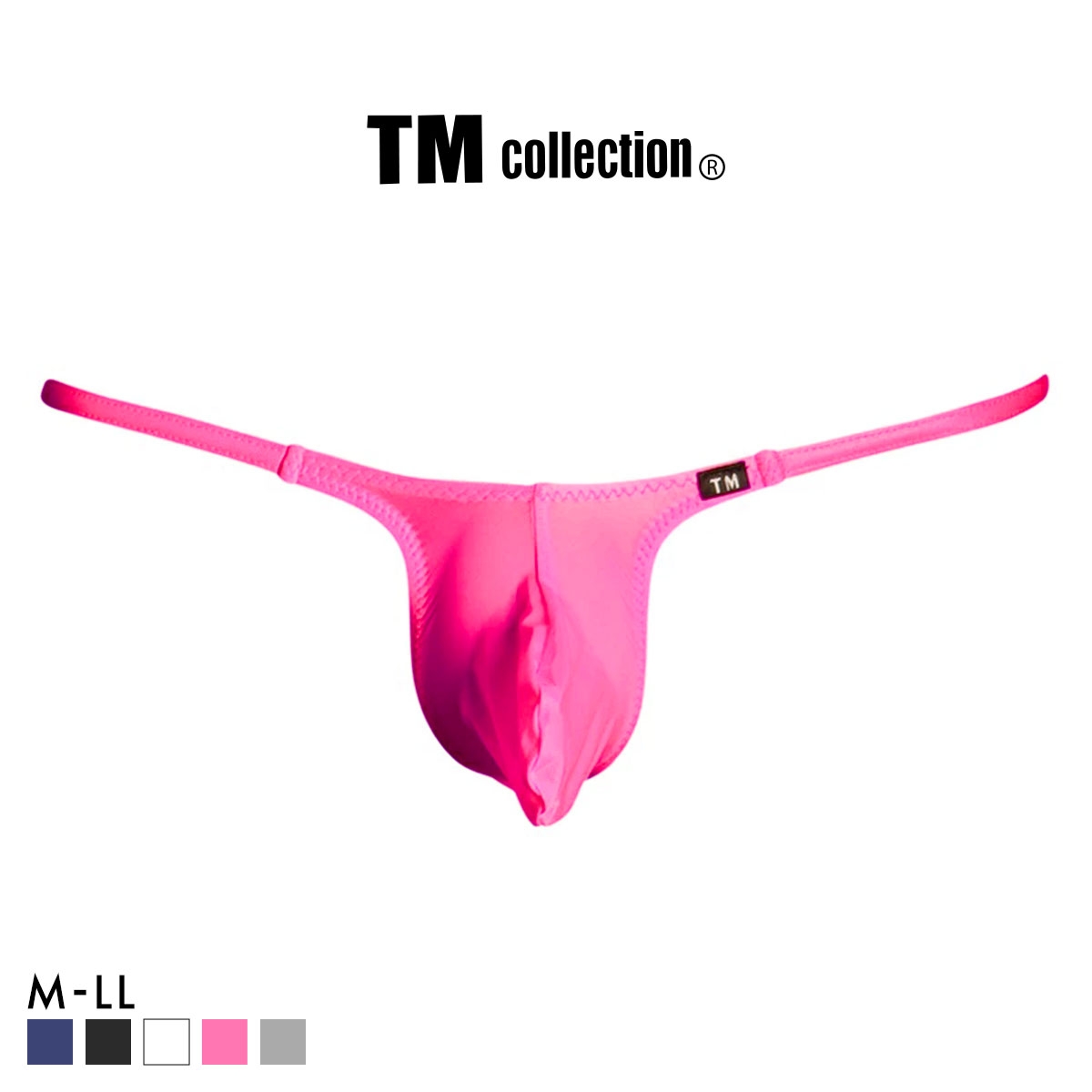ティーエム コレクション UMS side string sharp TB Tバック ビキニ メンズ TM collection(PI-ピンク-M)