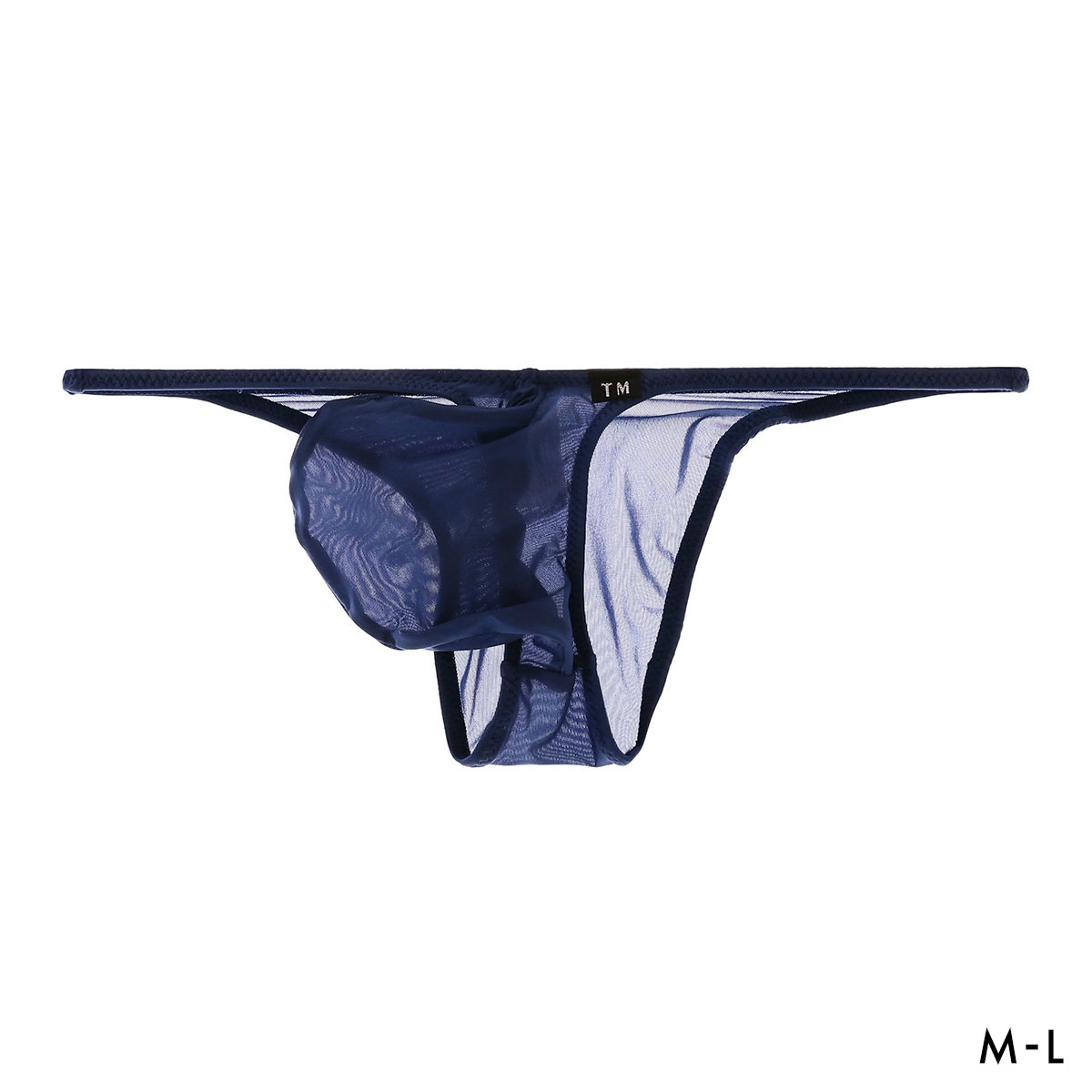 ティーエム コレクション UMS High leg Sharp cut Bulge HB ハーフバック ビキニ メンズ TM collection(NV-ネイビー-M)