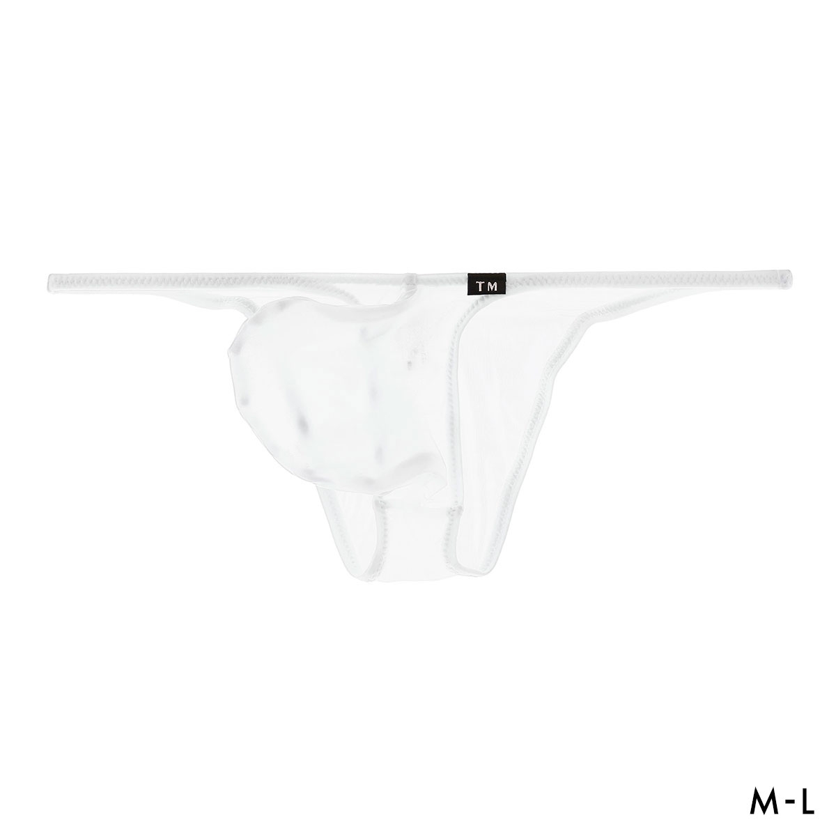 ティーエム コレクション UMS High leg Sharp cut Bulge HB ハーフバック ビキニ メンズ TM collection(WH-ホワイト-M)