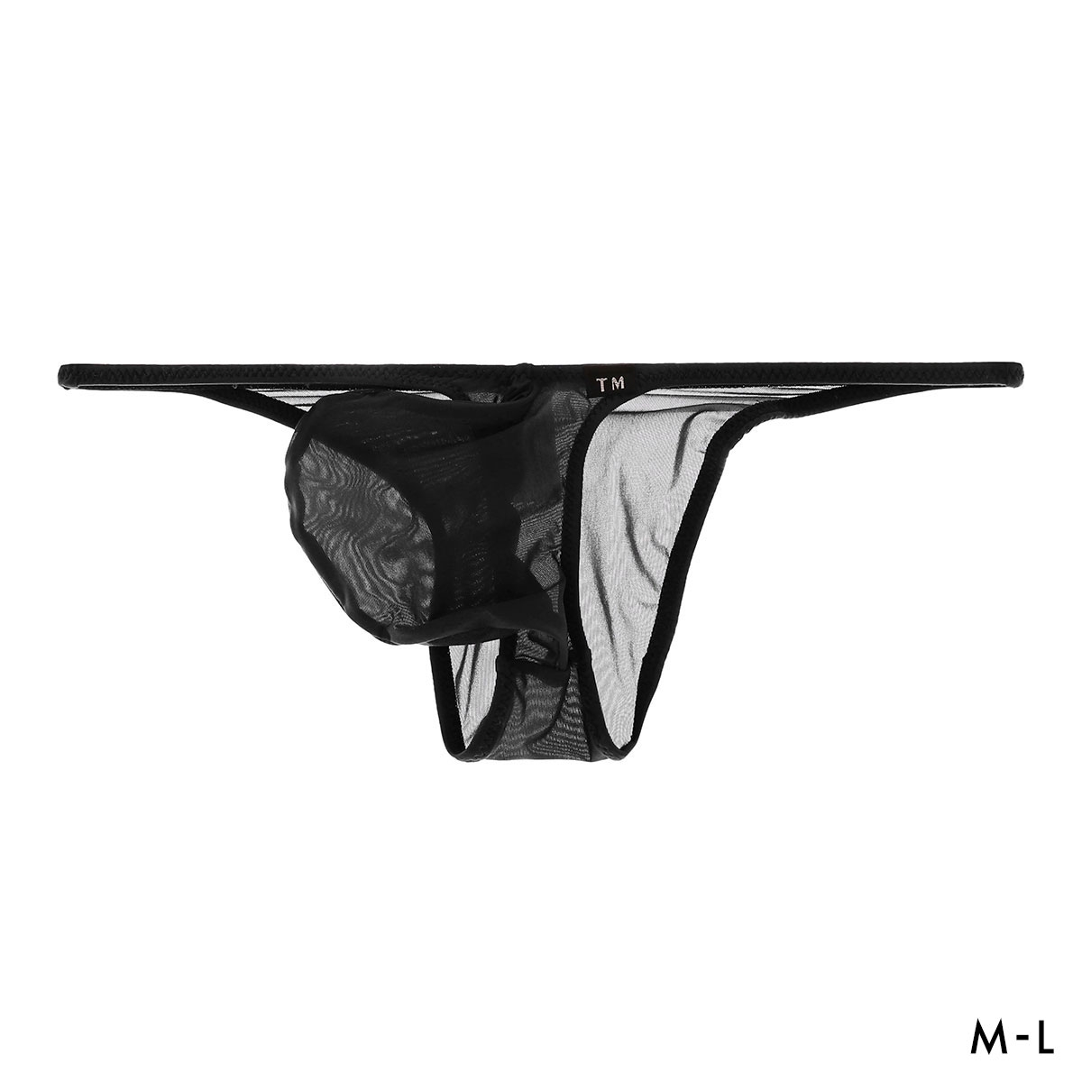 ティーエム コレクション UMS High leg Sharp cut Bulge HB ハーフバック ビキニ メンズ TM collection(BK-ブラック-M)