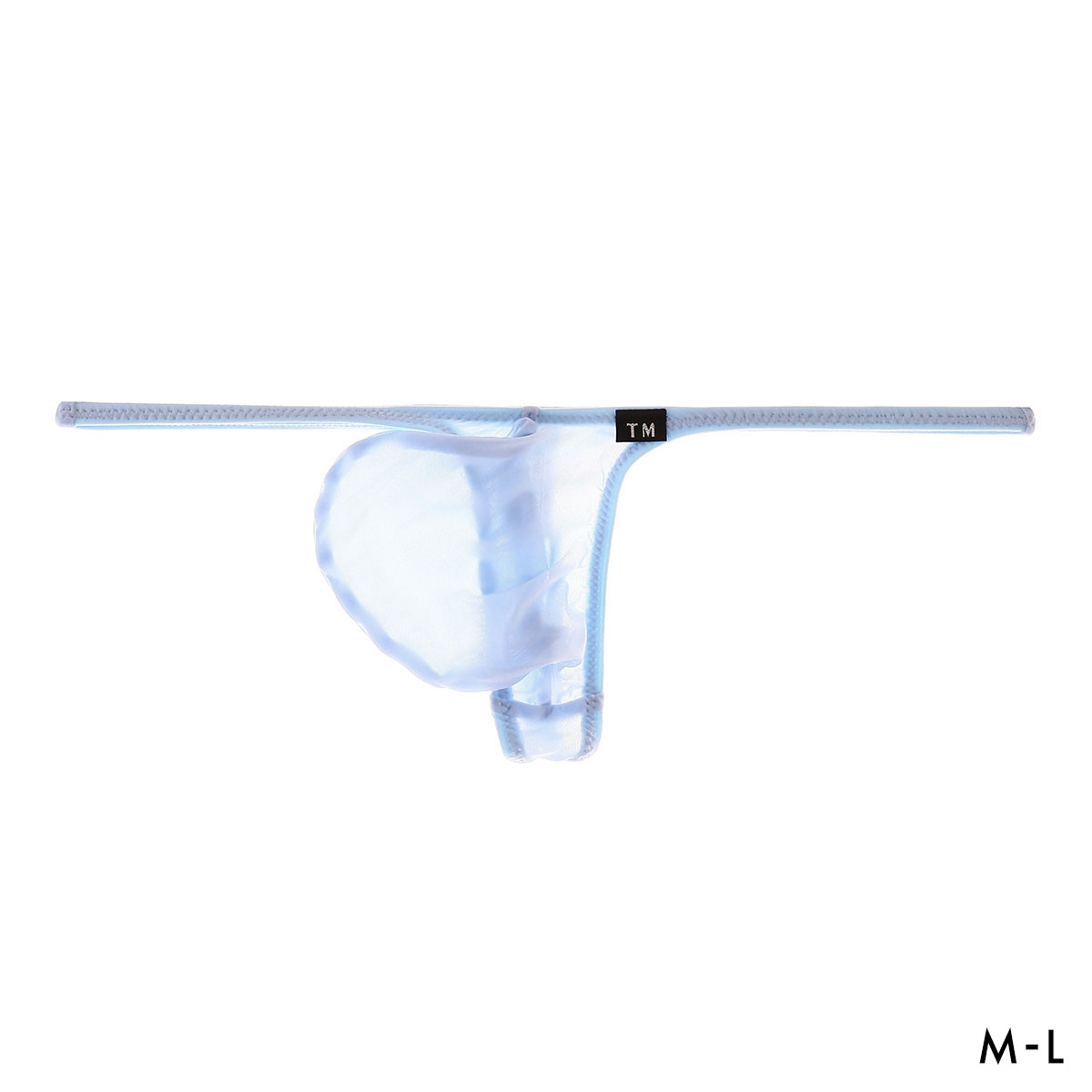 ティーエム コレクション UMS High leg Sharp cut Bulge TB Tバック ビキニ メンズ TM collection(SX-サックス-M)