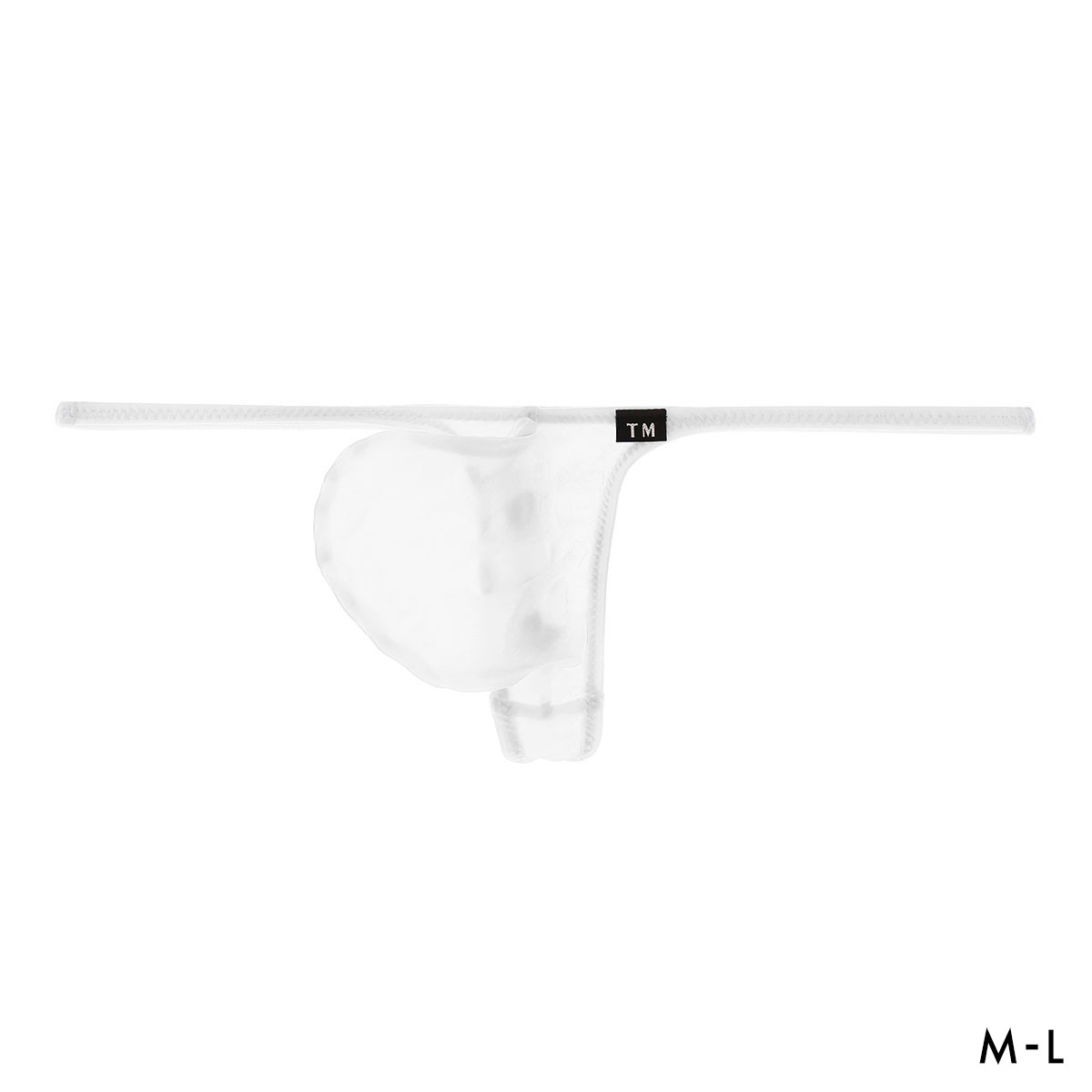 ティーエム コレクション UMS High leg Sharp cut Bulge TB Tバック ビキニ メンズ TM collection(WH-ホワイト-M)