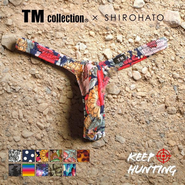 ティーエム コレクション TM collection × SHIROHATO コラボ YKS Variety of patterns Tバック ビキニ ブリーフ