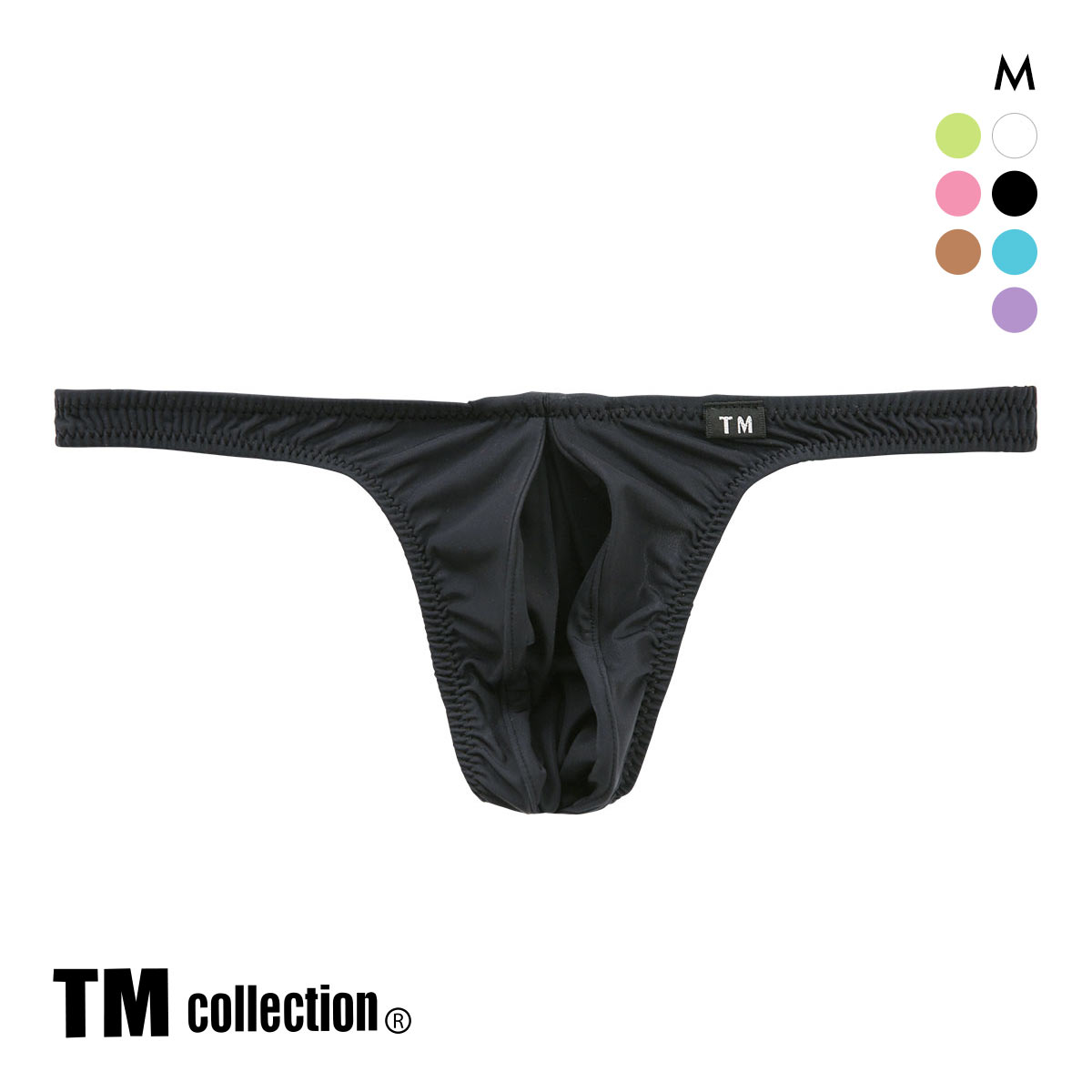 ティーエム コレクション TM collection GMF ベーシック TB Tバック(BK-ブラック-M)