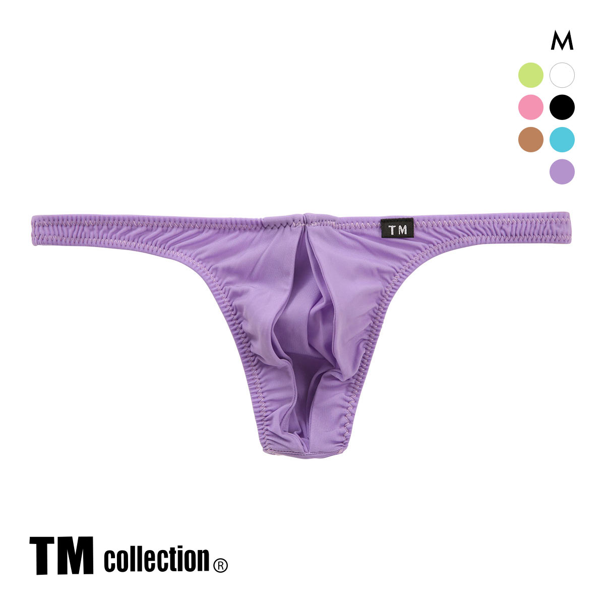ティーエム コレクション TM collection GMF ベーシック TB Tバック(PU-パープル-M)