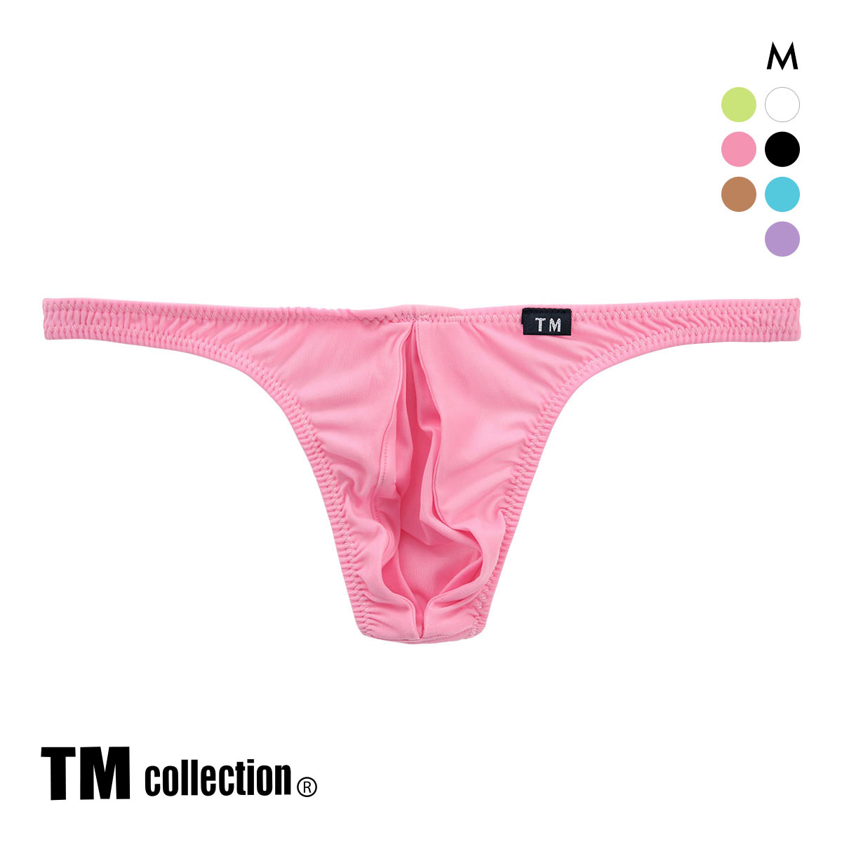 ティーエム コレクション TM collection GMF ベーシック TB Tバック(PI-ピンク-M)
