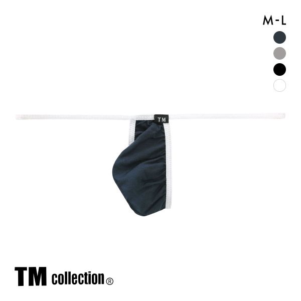 ティーエム コレクション Lyocell micro trim もっこり Tバック M L メンズ 前とじ ビキニ 日本製 TM collection