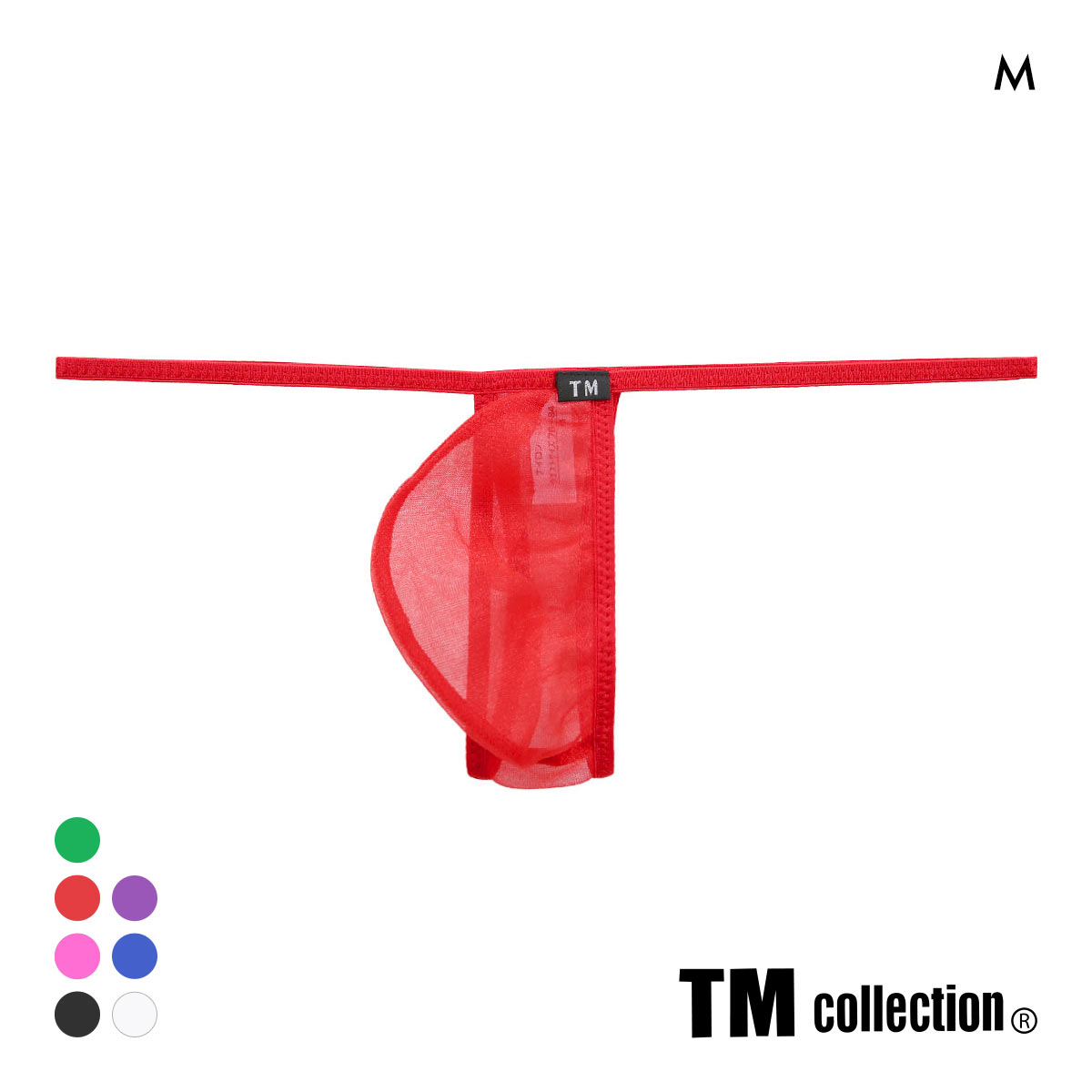 ティーエム コレクション Sparkhalf マイクロもっこり Tバック TM collection(RE-レッド-M)