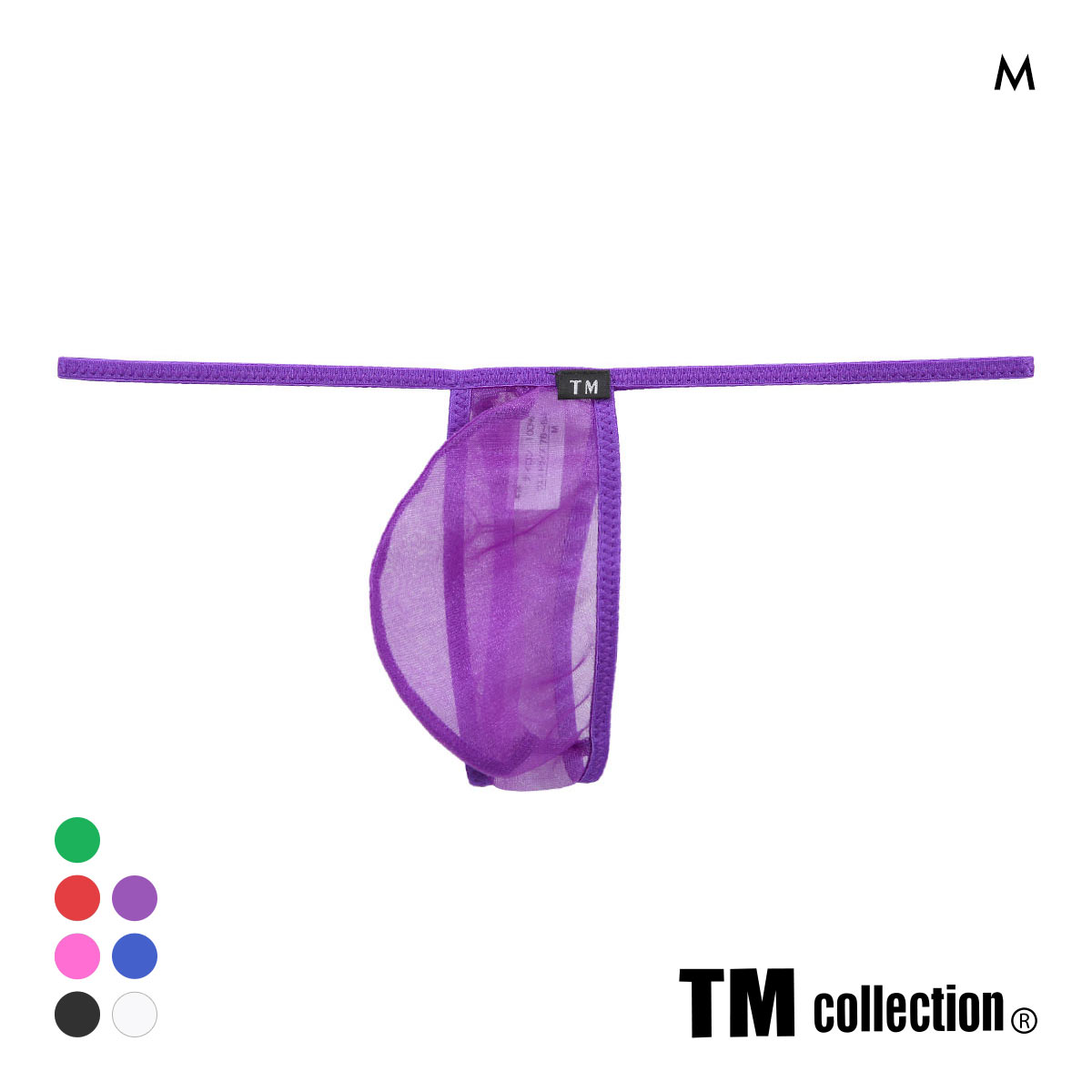 ティーエム コレクション Sparkhalf マイクロもっこり Tバック TM collection(PU-パープル-M)