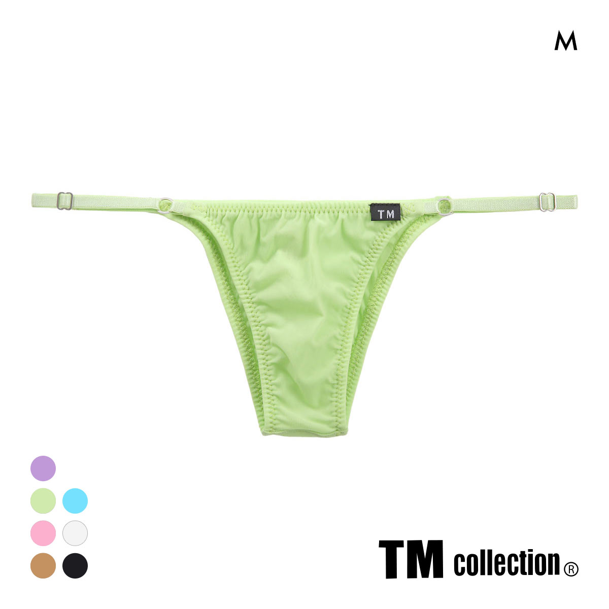 ティーエム コレクション GMF side strap サイドストラップ ハーフバック TM collection(GR-グリーン-M)