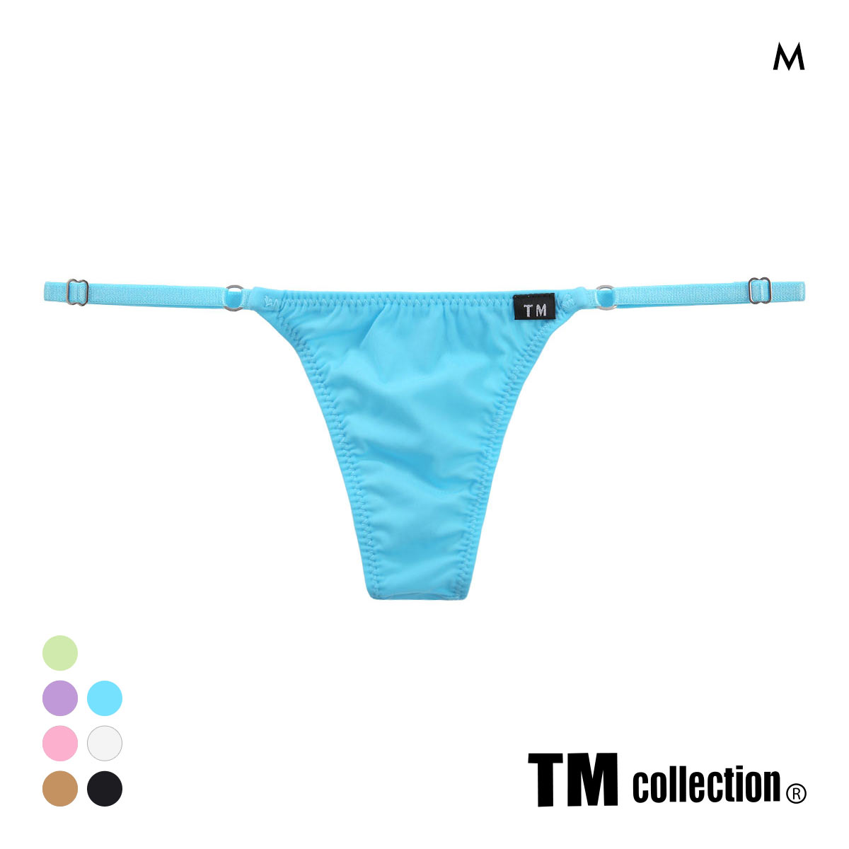 ティーエム コレクション GMF side strap サイドストラップ Tバック TM collection(SX-サックス-M)