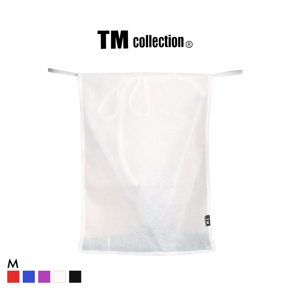 ティーエム コレクション Sparkhalf 越中ふんどし メンズ 前とじ TM collection 日本製(WH-ホワイト-M)