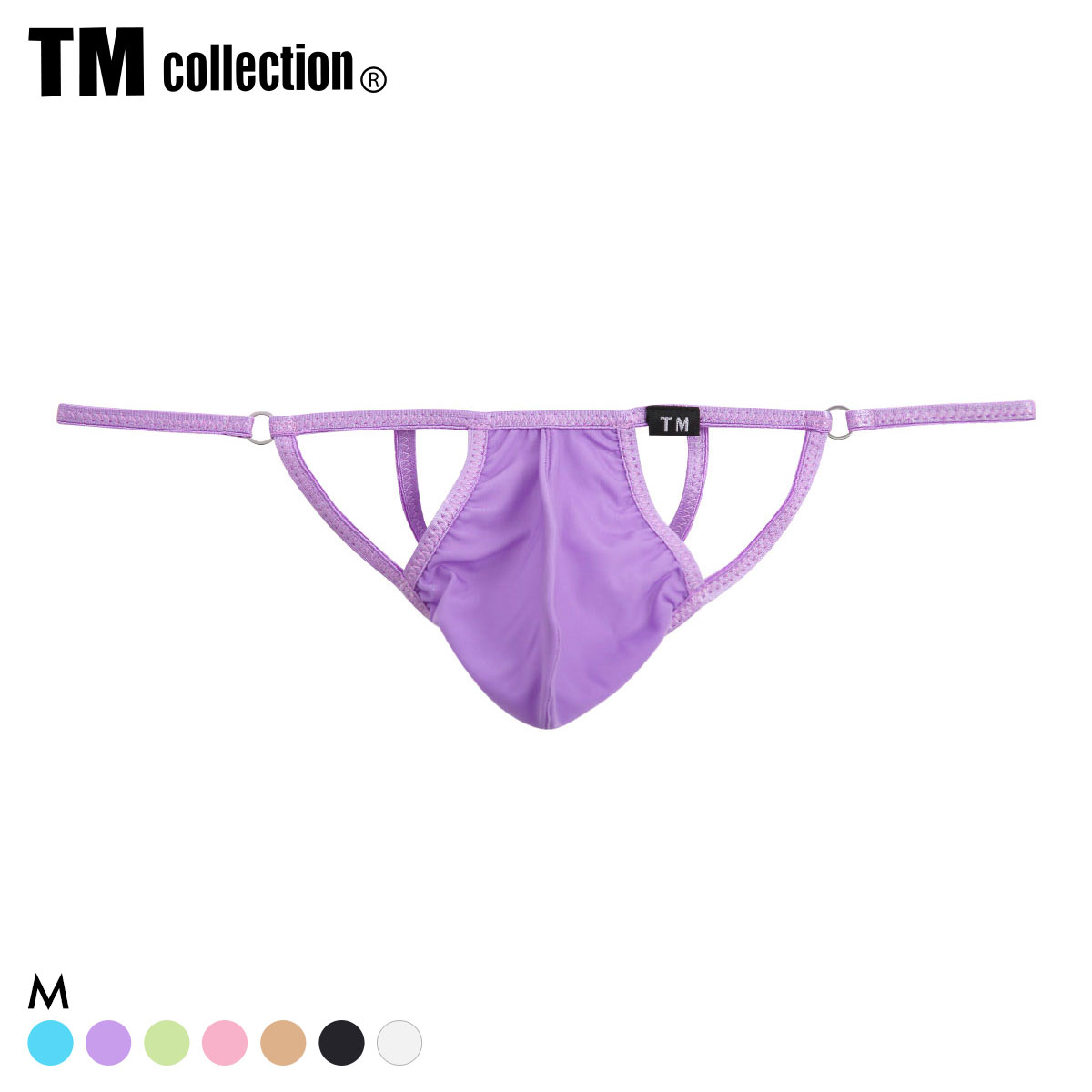 ティーエム コレクション GMF 変形バック オープンビキニ TM collection(PU-パープル-M)