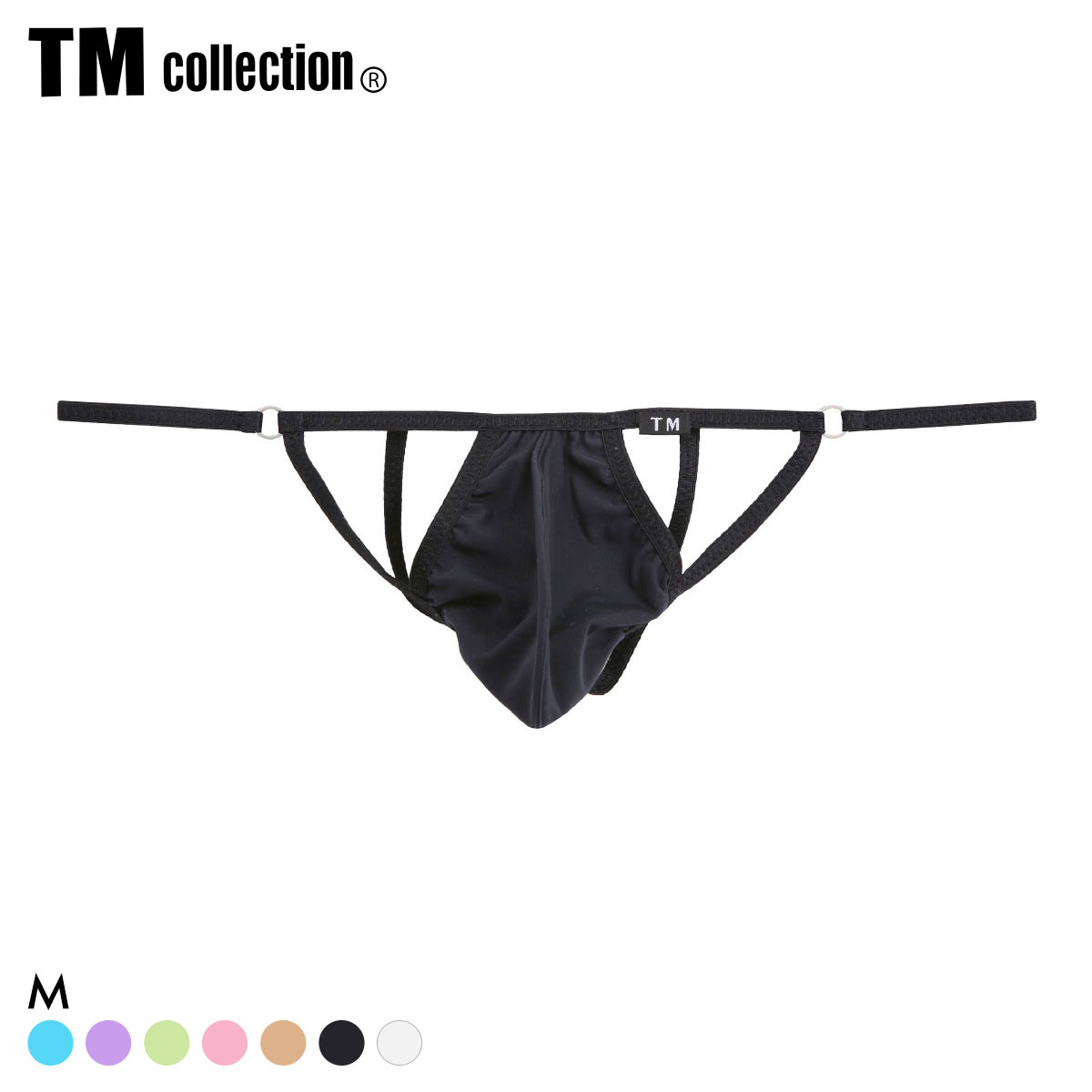 ティーエム コレクション GMF 変形バック オープンビキニ TM collection(BK-ブラック-M)