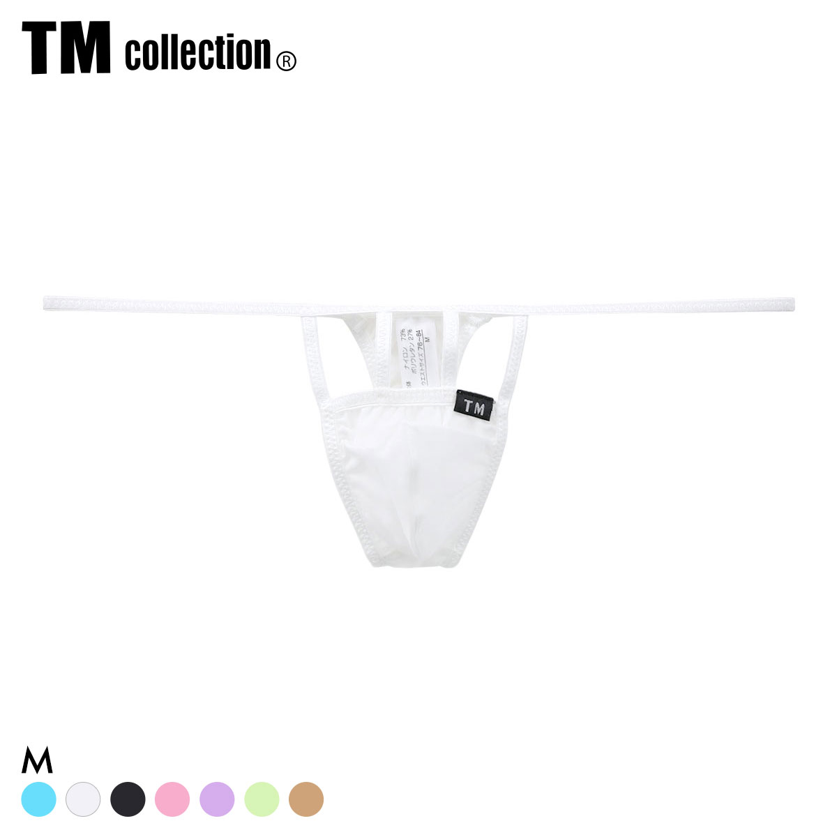 ティーエム コレクション GMF アクロバット TB Tバック メンズ TM collection(WH-ホワイト-M)