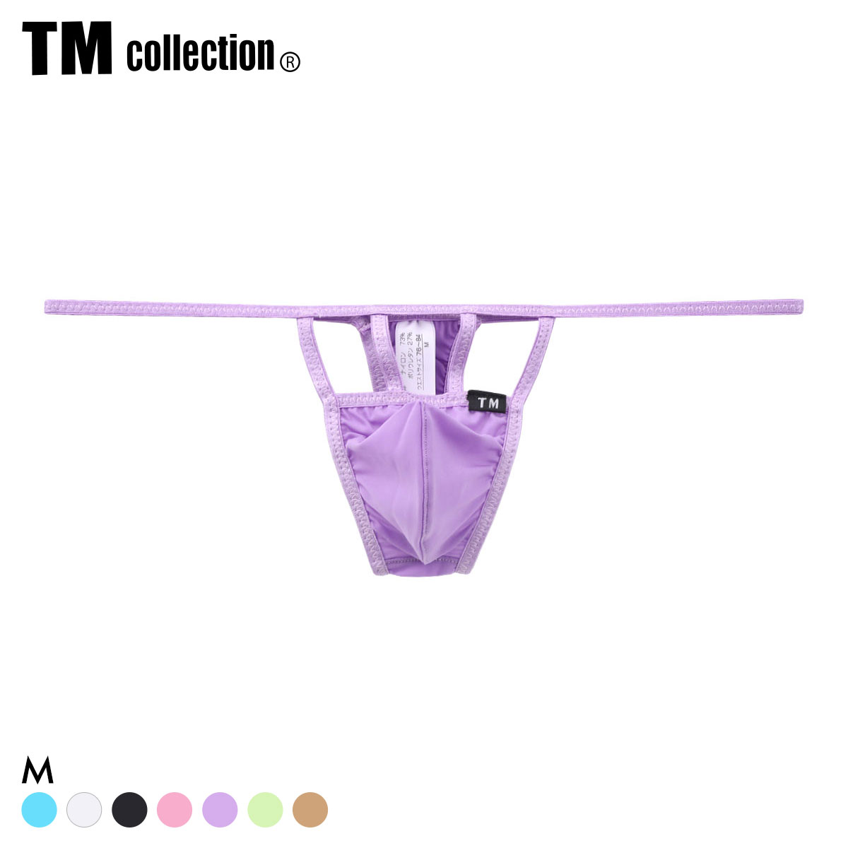 ティーエム コレクション GMF アクロバット TB Tバック メンズ TM collection(LV-ラベンダー-M)