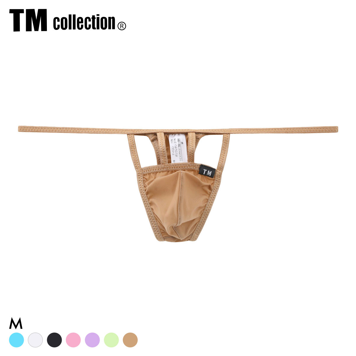 ティーエム コレクション GMF アクロバット TB Tバック メンズ TM collection(BE-ベージュ-M)