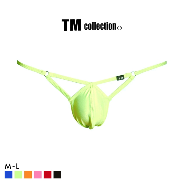 ティーエム コレクション WET リング付きダイヤカット TB Tバック メンズ TM collection