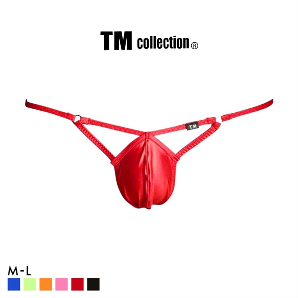 ティーエム コレクション WET リング付きダイヤカット TB Tバック メンズ TM collection