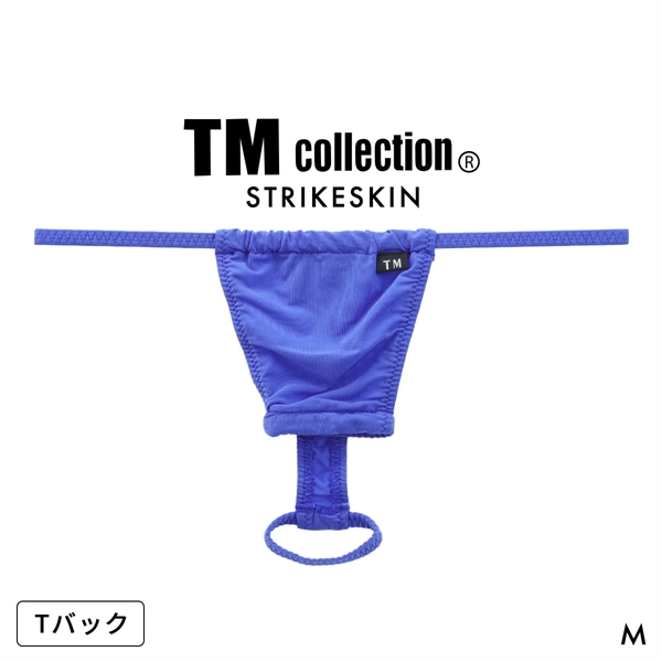 ティーエム コレクション STRIKESKIN POLE＆BALL Tバック M 透け メンズ セクシー 前閉じ TM collection