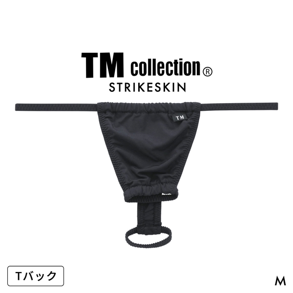 ティーエム コレクション STRIKESKIN POLE＆BALL Tバック M 透け メンズ セクシー 前閉じ TM collection