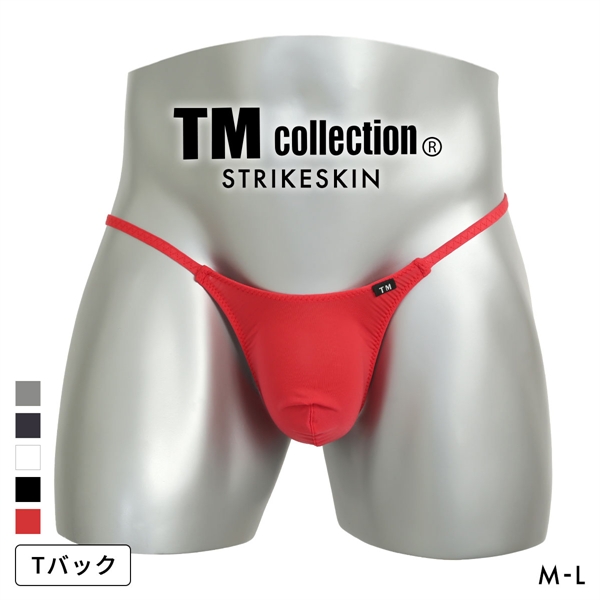 ティーエム コレクション STRIKESKIN 脇細 TB Tバック ビキニ メンズ TM collection 日本製