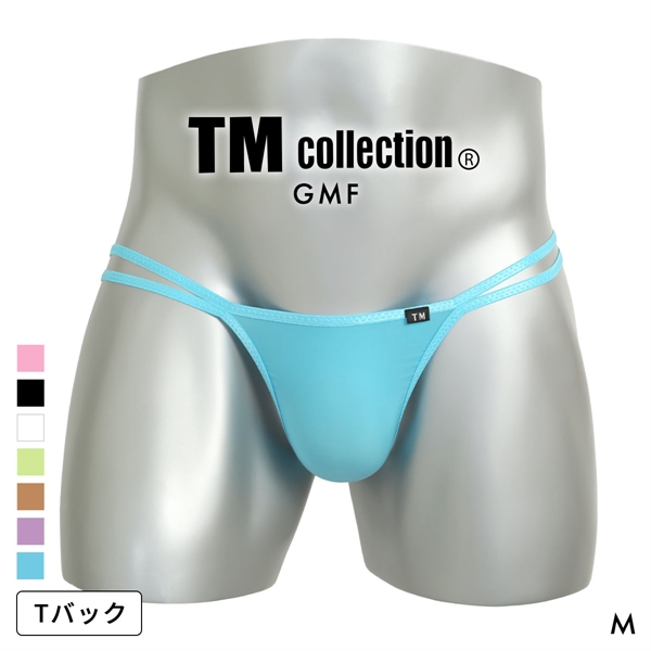 ティーエム コレクション GMF マイクロ ダブルループ TB Tバック ビキニ メンズ TM collection 日本製
