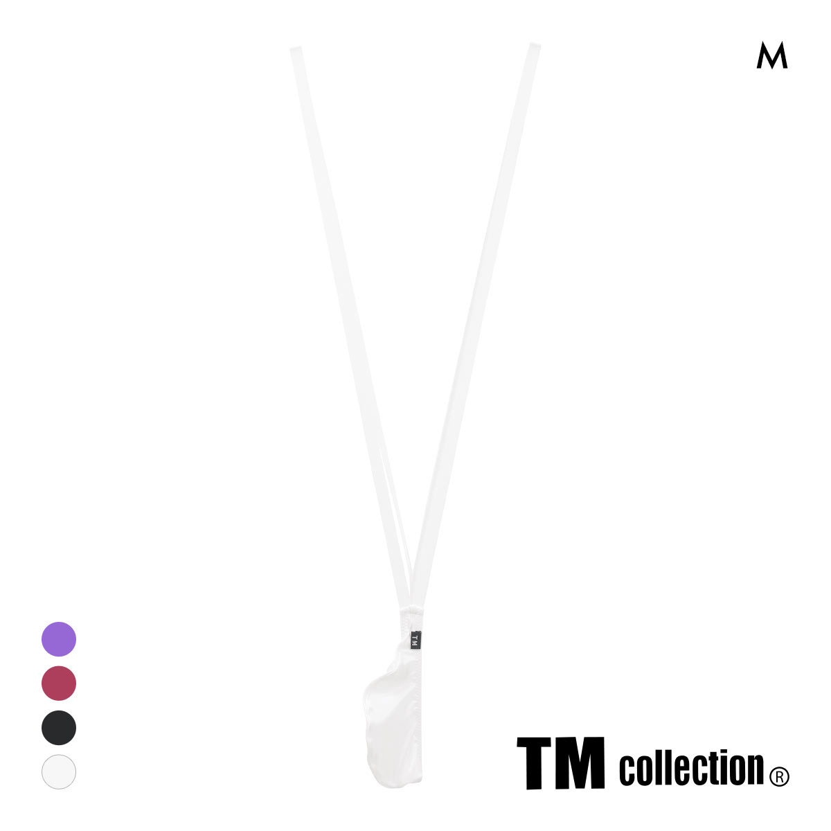 ティーエム コレクション YKS もっこりとっくり suspenders Tバック TM collection(WH-ホワイト-M)
