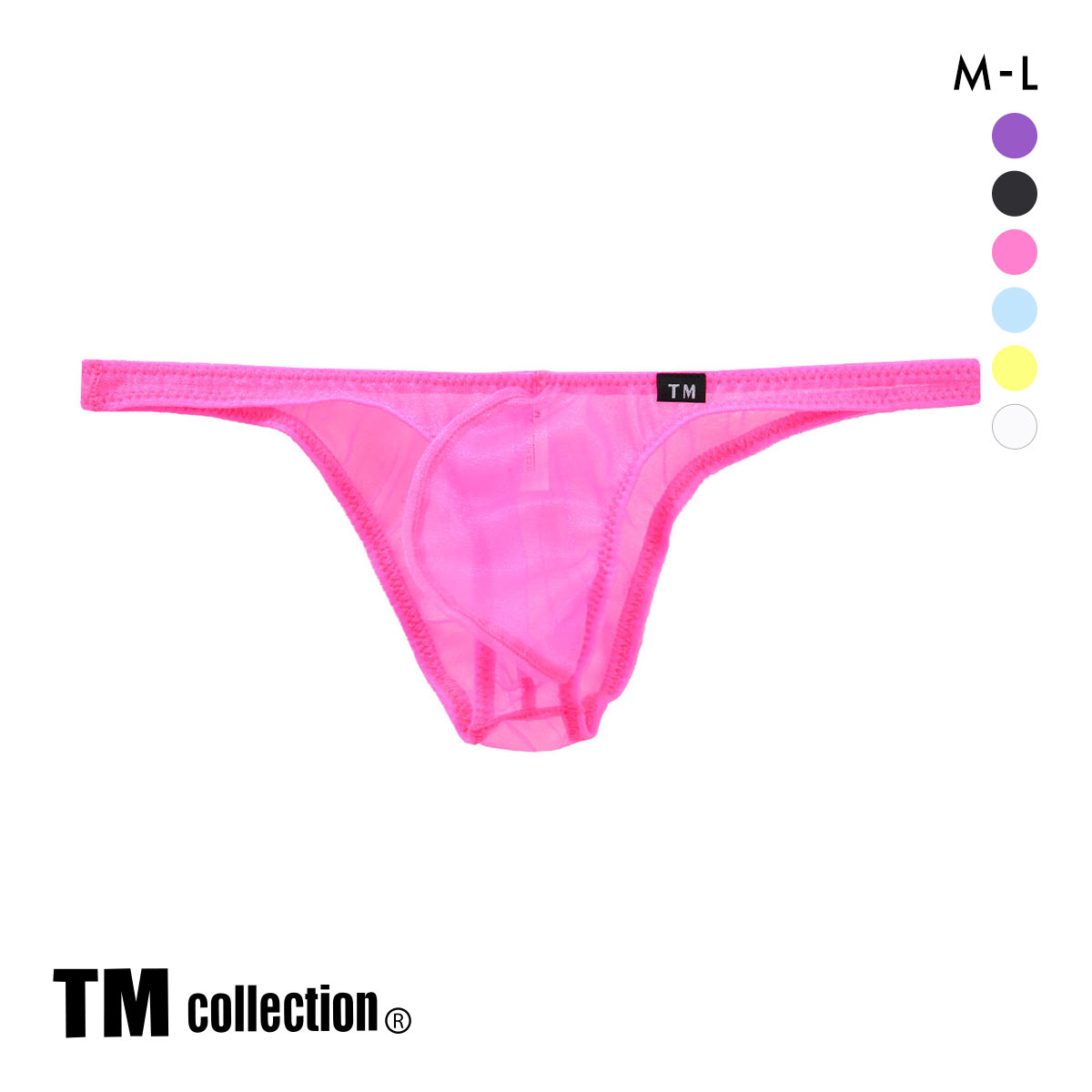 ティーエム コレクション Sparkhalf ローライズ ハーフバック オーソドックス ビキニ TM collection(PI-ピンク-M)