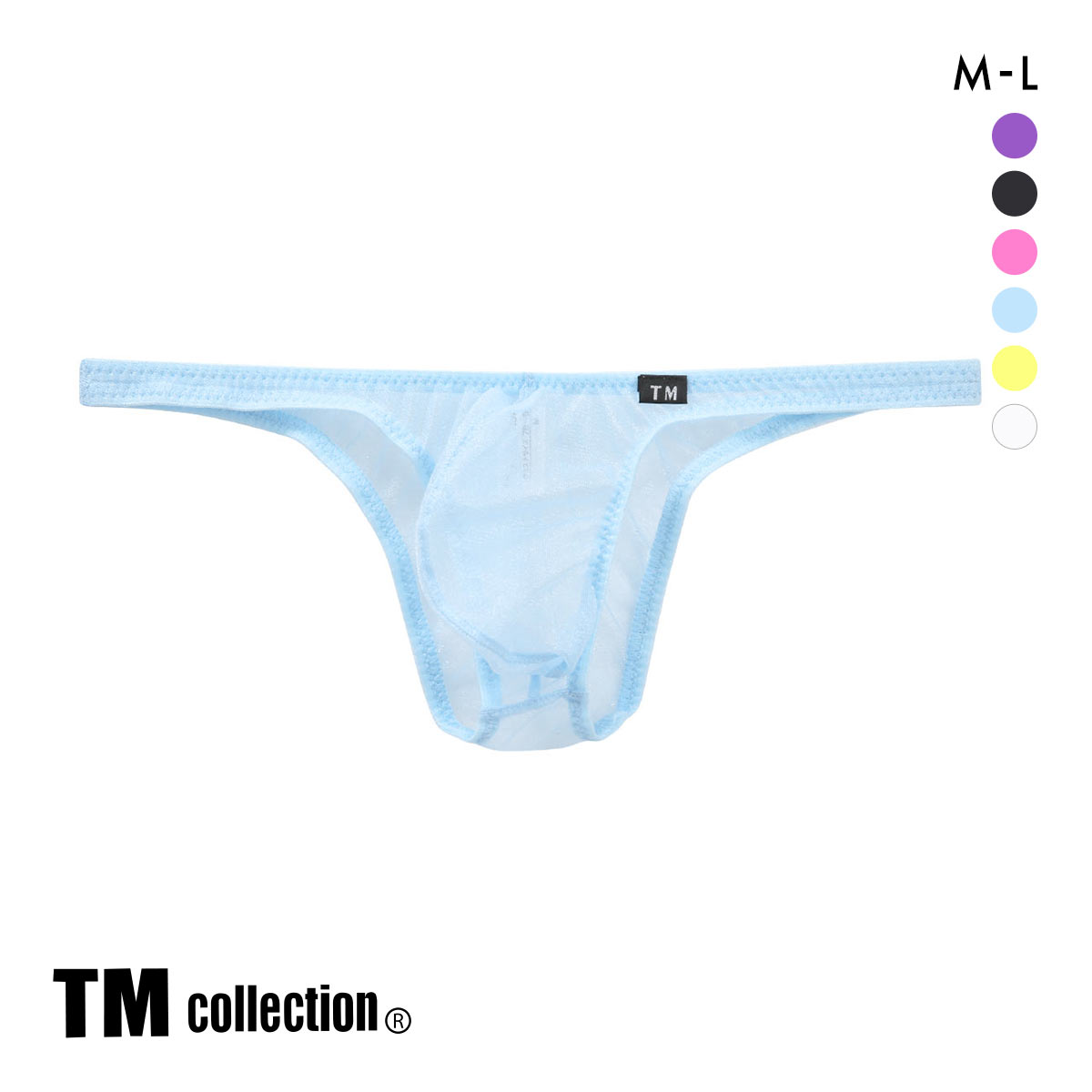 ティーエム コレクション Sparkhalf ローライズ ハーフバック オーソドックス ビキニ TM collection(SX-サックス-M)