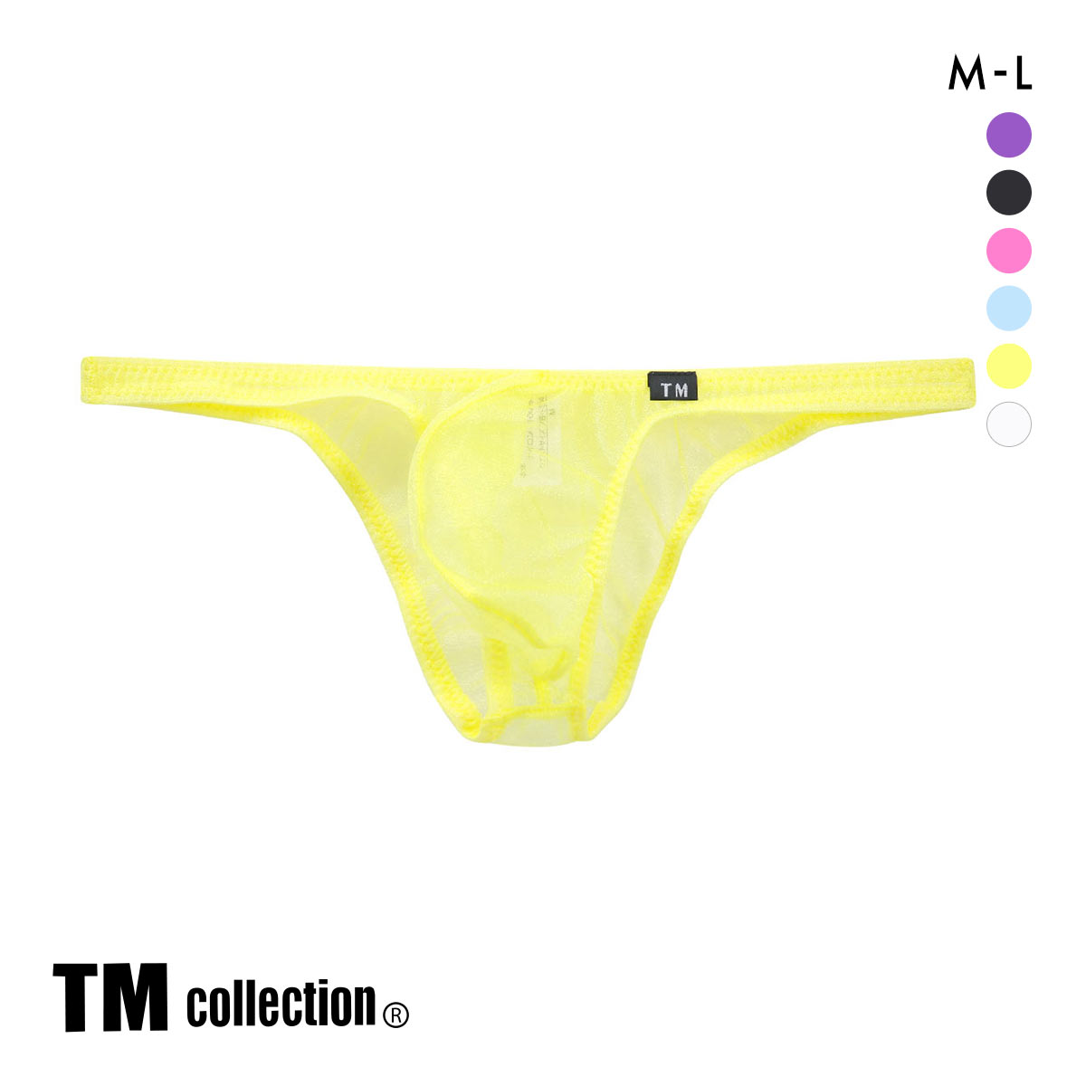 ティーエム コレクション Sparkhalf ローライズ ハーフバック オーソドックス ビキニ TM collection(YE-イエロー-M)
