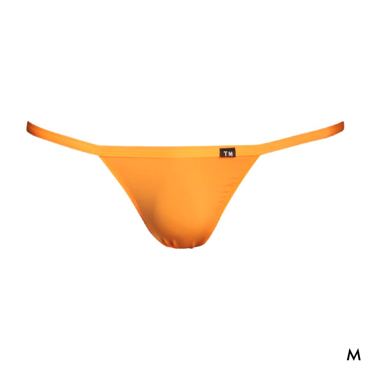 ティーエム コレクション STRIKESKIN ウエストバインダーすっきり HB ハーフバック ビキニ メンズ TM collection 日本製(OR-オレンジ-M)