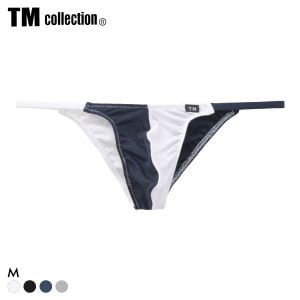 ティーエム コレクション Lyocell side string 2tone HB ハーフバック ビキニ メンズ TM collection
