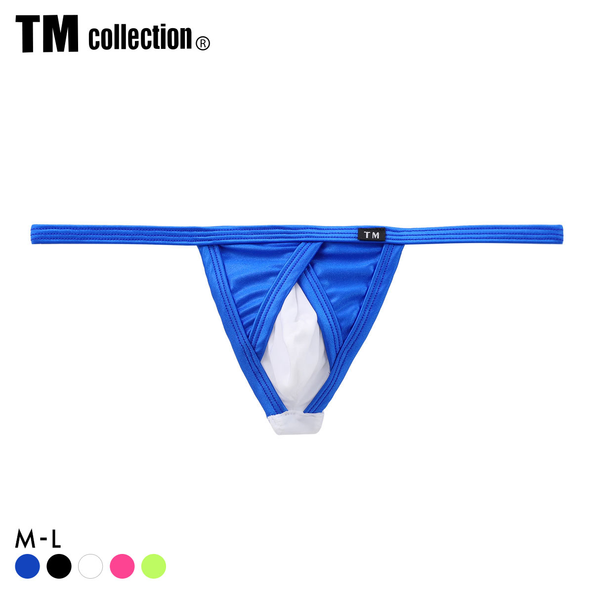 ティーエム コレクション WET x GMF マグナムアウト Tバック メンズ TM collection(BU-ブルー-M)