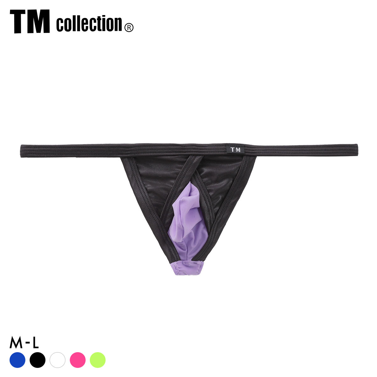 ティーエム コレクション WET x GMF マグナムアウト Tバック メンズ TM collection(BK-ブラック-M)