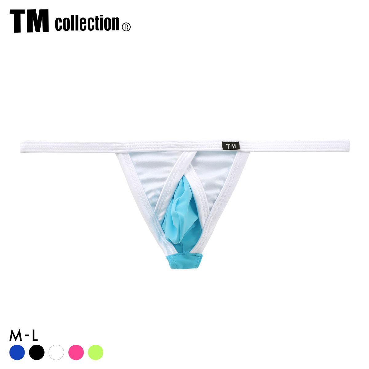 ティーエム コレクション WET x GMF マグナムアウト Tバック メンズ TM collection(WH-ホワイト-M)