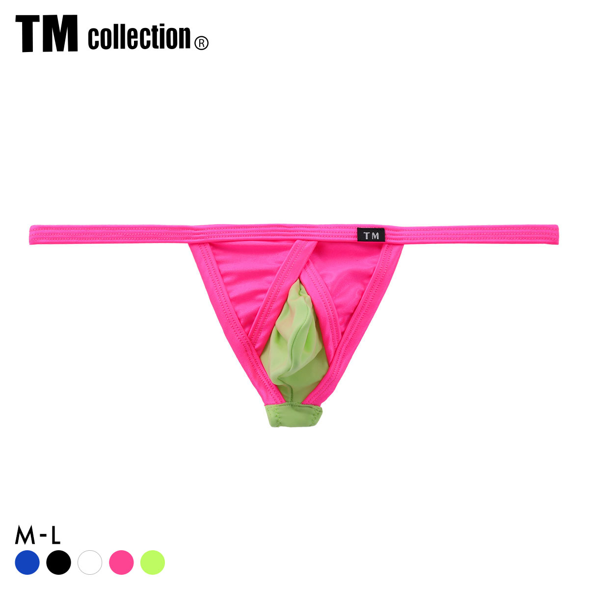 ティーエム コレクション WET x GMF マグナムアウト Tバック メンズ TM collection(PI-ピンク-M)